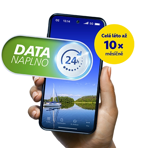 Data naplno v mobilních tarifech O2