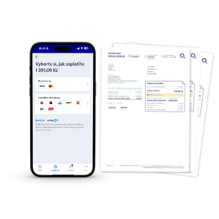 Platba za vyúčtování s Moje O2
