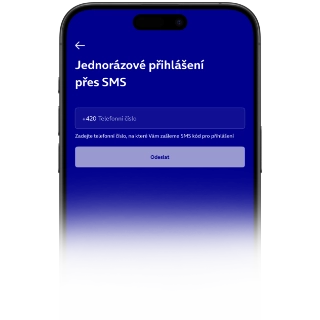 Jednorázové přihlášení přes SMS