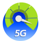 tachometr rychlé sítě 5G